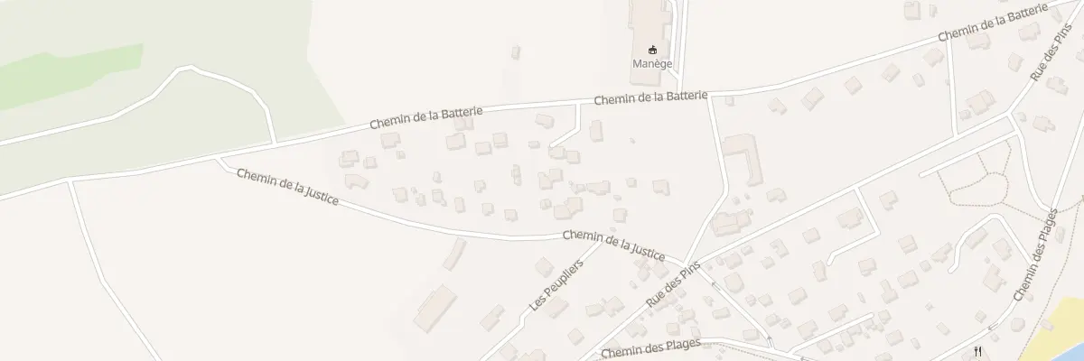 Plan du 230 Che de la Justice à Chaumousey