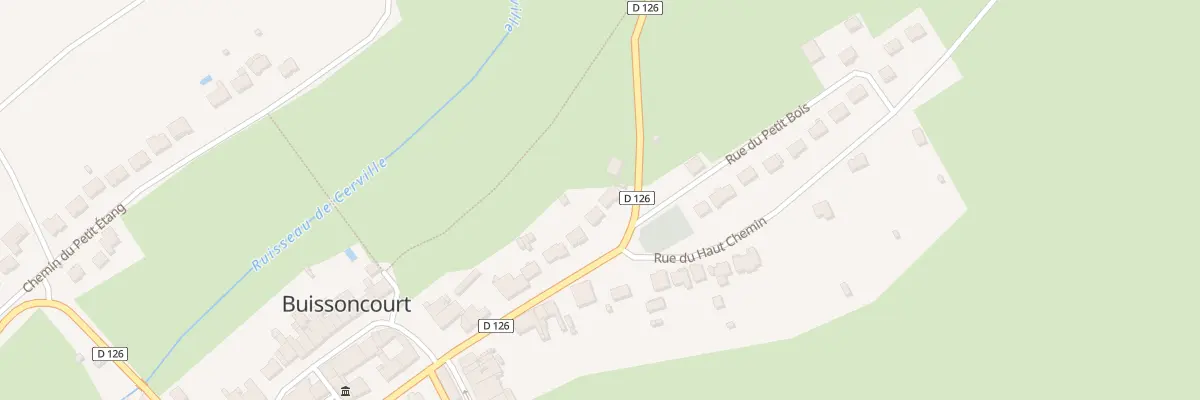 Plan du 5076 La Ruellotte à Buissoncourt