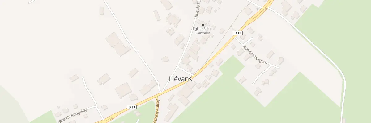 Plan du 4 Rue de l’Eglise à Liévans