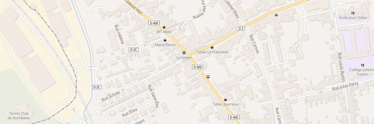 Plan du 36 Rue Gabriel Péri à Dombasle-sur-Meurthe