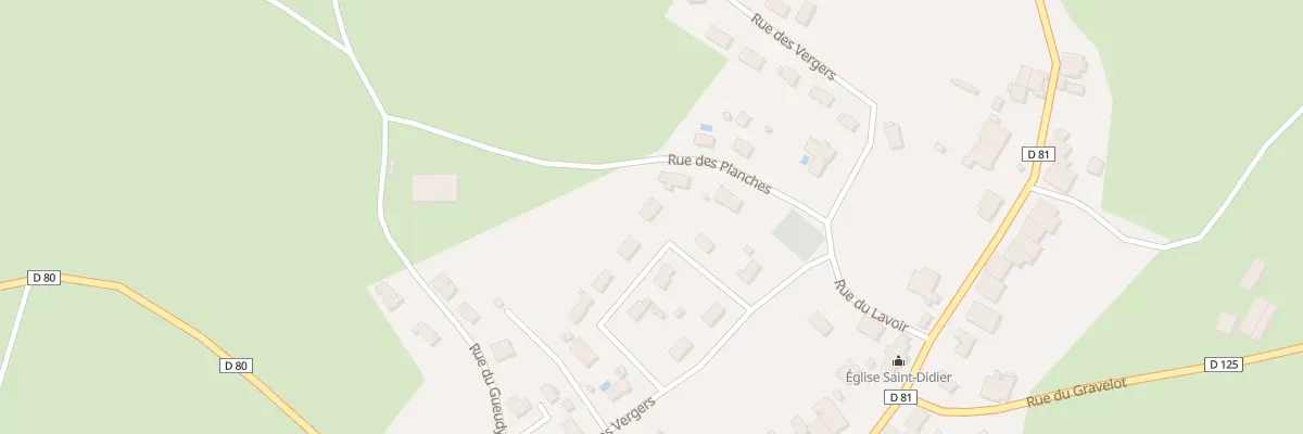 Plan du 11 All des Varonnes à Autrey-lès-Cerre