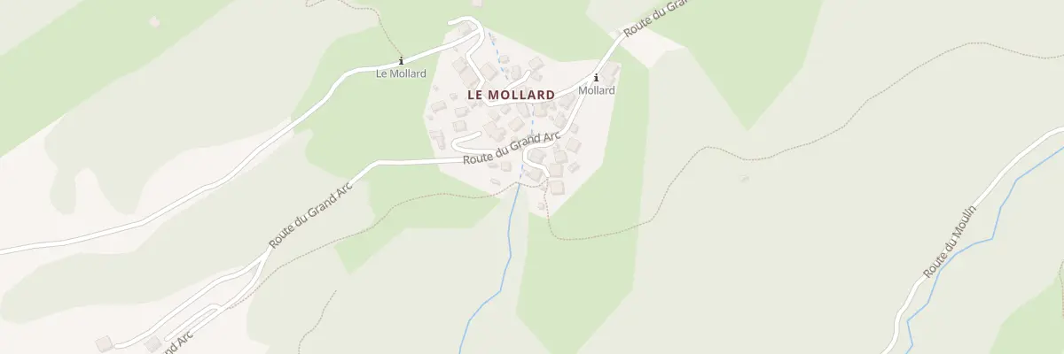 Plan du 5051 Le Mollard à Montsapey