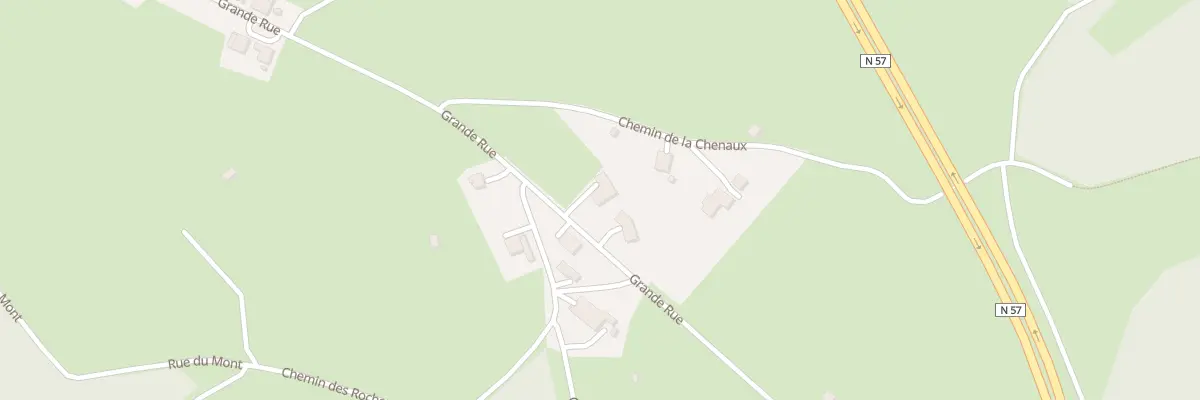Plan du 3B Grande Rue Nods aux Premiers Sapins