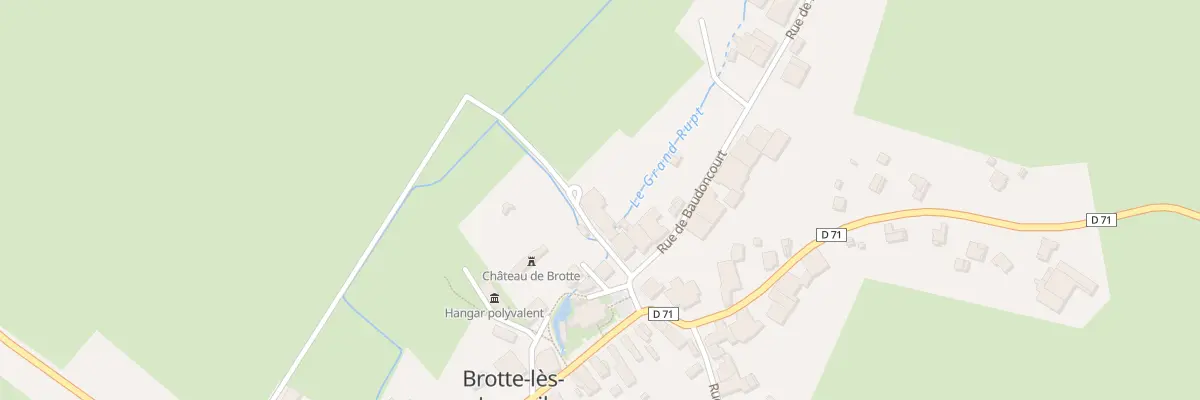 Plan du 28 Imp du Breuil à Brotte-lès-Luxeuil