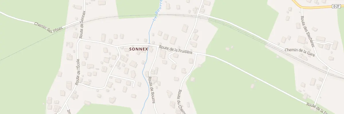 Plan du 524 Rte de Sonnex à Saint-Laurent