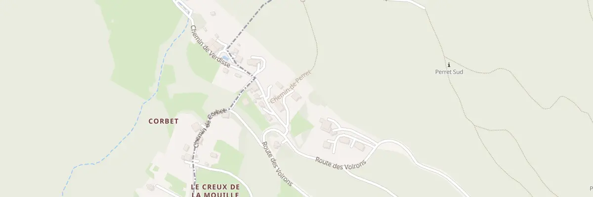 Plan du 10 Rte de Verdisse à Fillinges