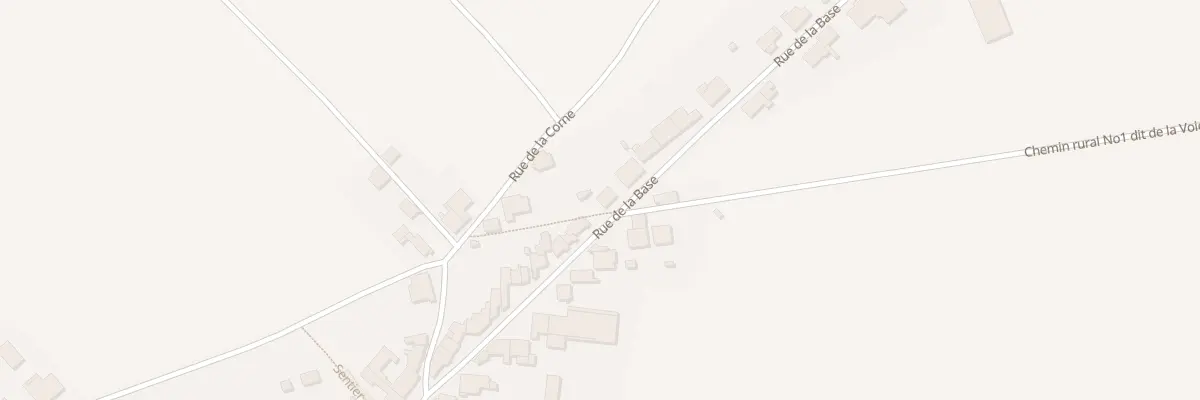 Plan du 19B Rue de la Base à Baudoncourt