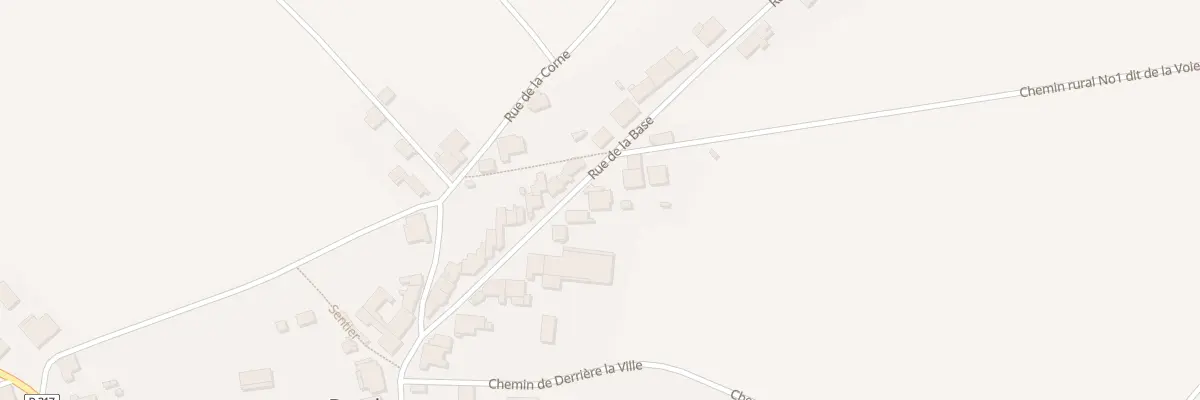 Plan du 14 Rue de la Base à Baudoncourt