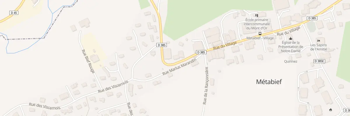 Plan du 32 Rue du Village à Métabief