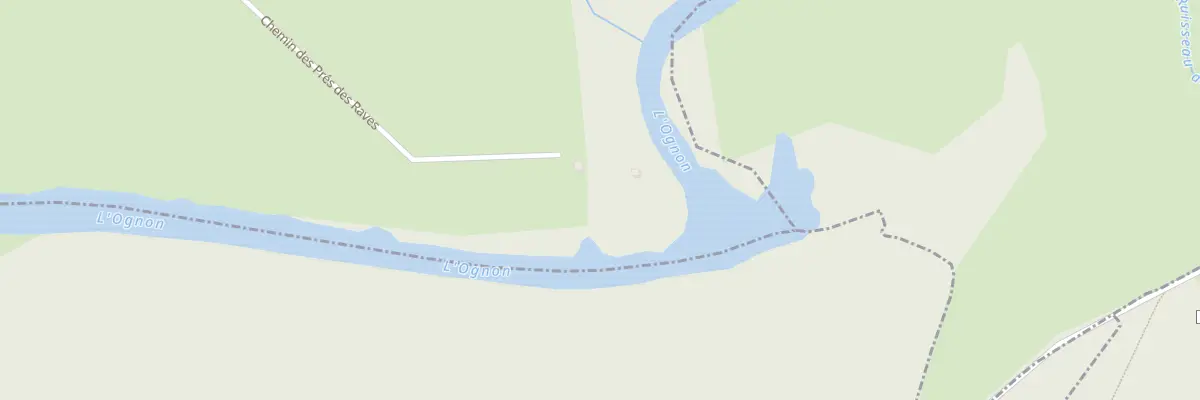 Plan du 5008 Pre des Raves à Chassey-lès-Montbozon