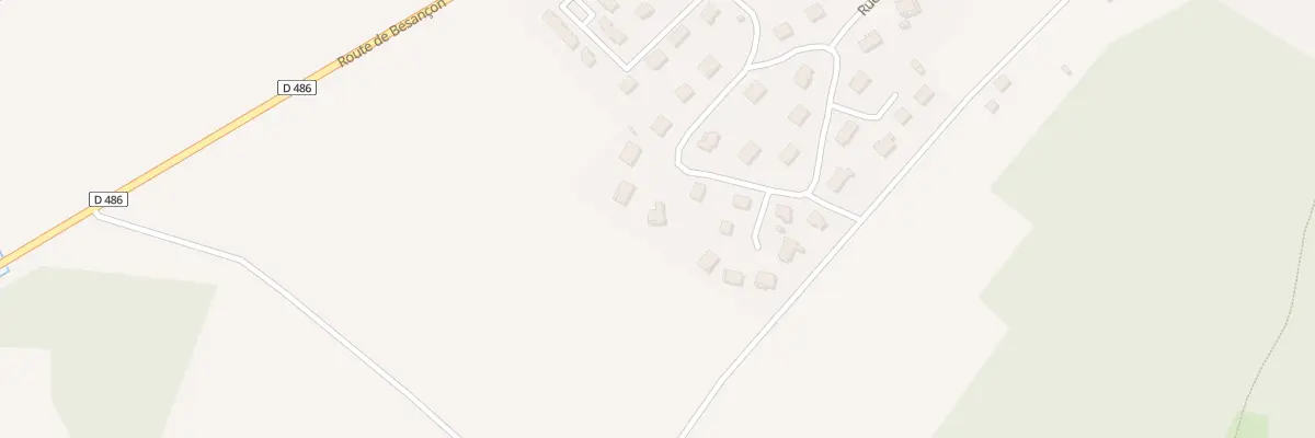 Plan du 20 Rue Joseph Ducret à Rougemont