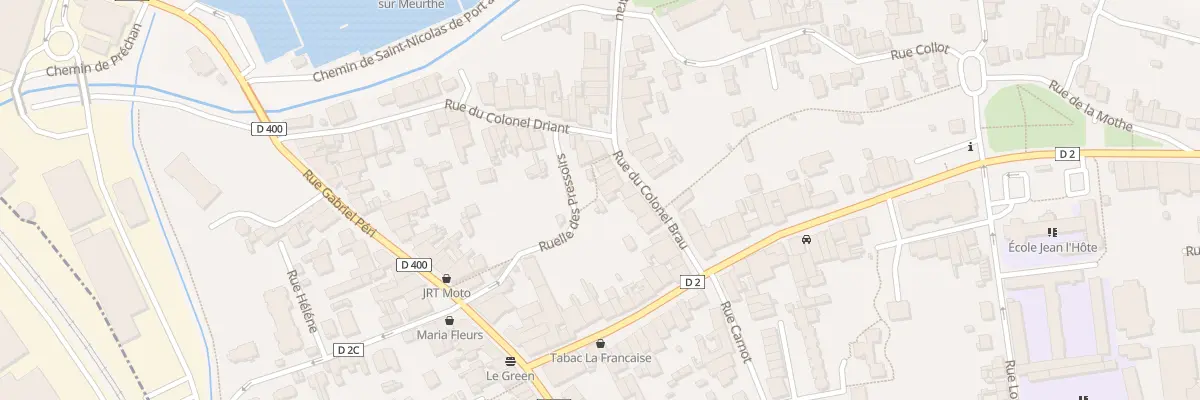 Plan du 20 Rue Colonel Brau à Dombasle-sur-Meurthe