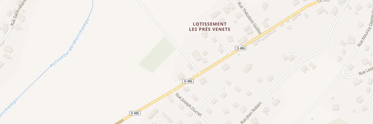 Plan du 24 Rte de Besançon à Rougemont