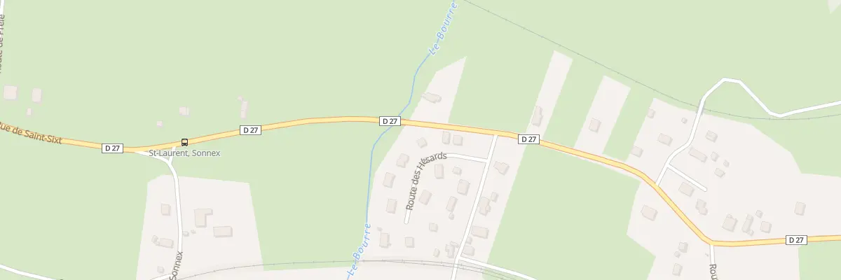 Plan du 28 Rte des Hésards à Saint-Laurent