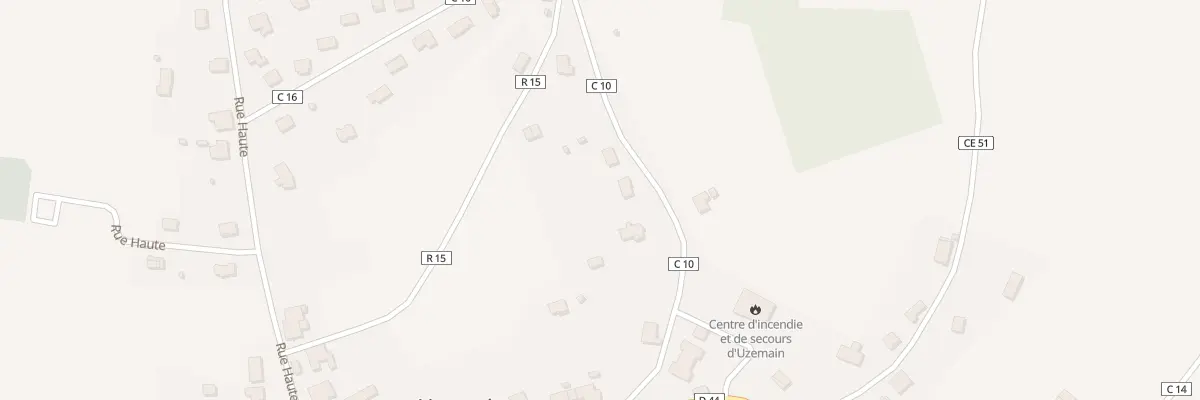 Plan du 7 Rue de la Mairie à Uzemain