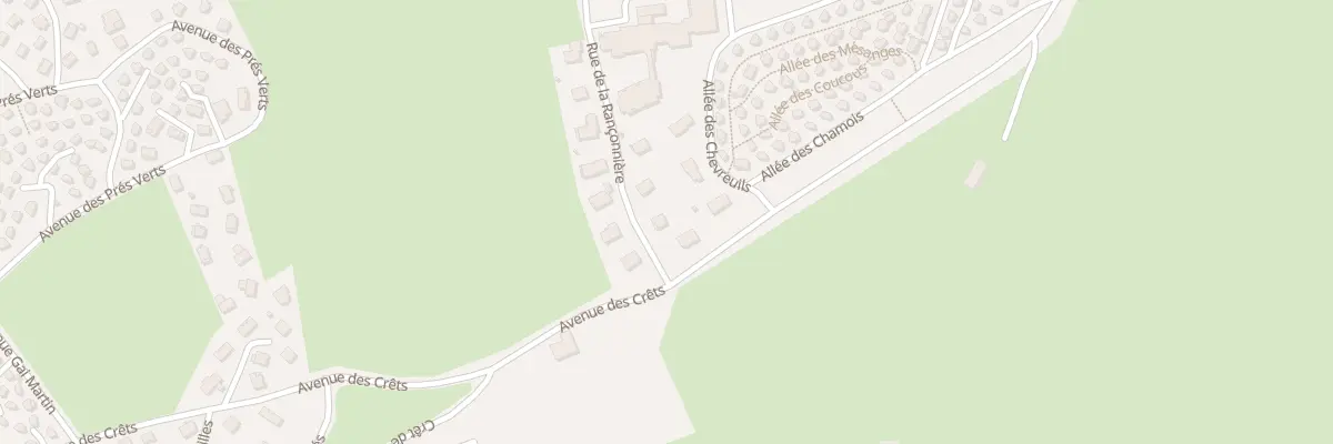 Plan du 21 Rue de la Ranconnière à Métabief
