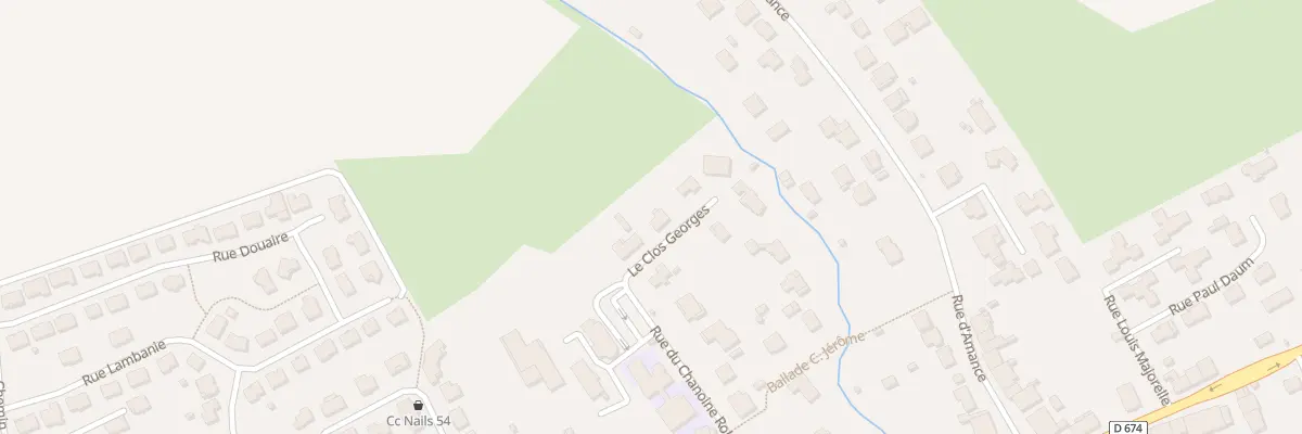 Plan du 7 Le Clos Georges à Champenoux