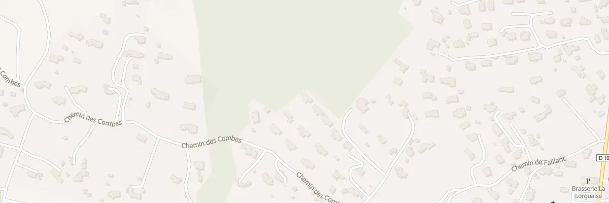 Plan du 540I Che des Combes à Lorgues