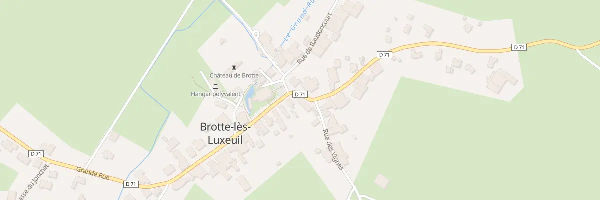 Plan du 20 Rue d’Ailloncourt à Brotte-lès-Luxeuil