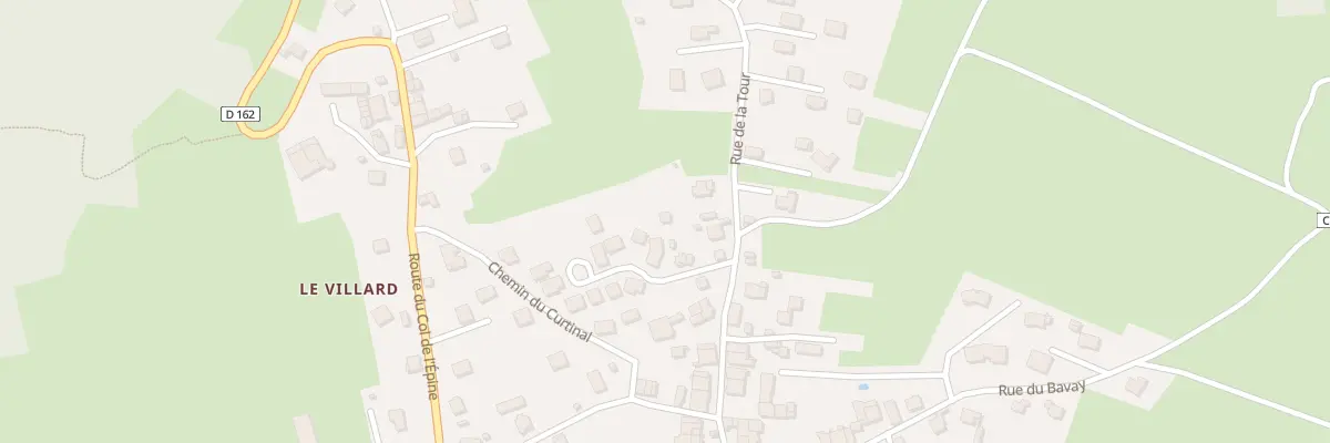 Plan du 163 Rue de la Tour à Val de Chaise