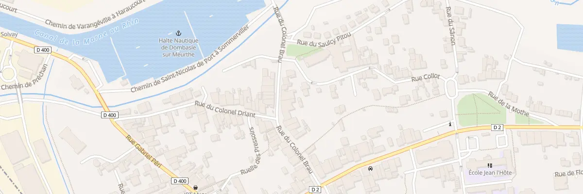 Plan du 5 Rue Colonel Brau à Dombasle-sur-Meurthe