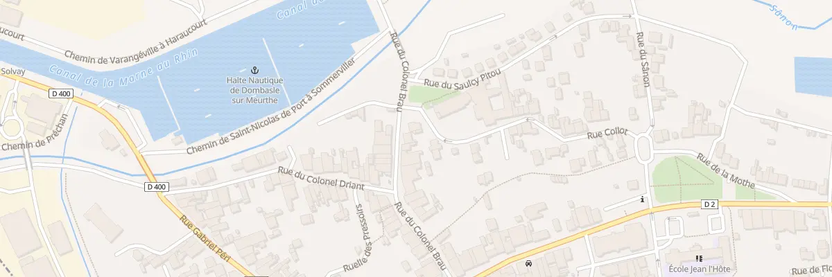 Plan du 1 Rue Colonel Brau à Dombasle-sur-Meurthe