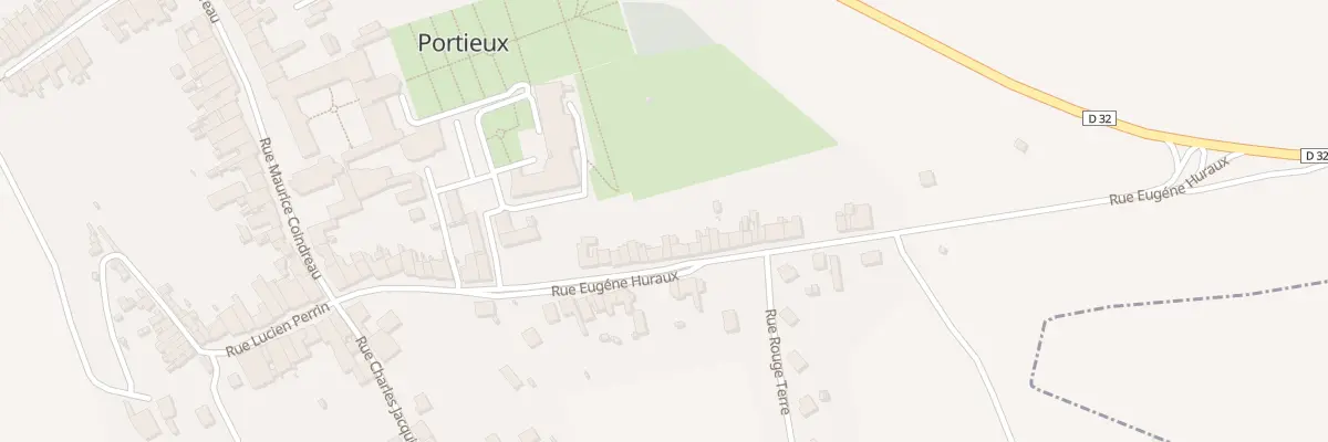 Plan du 39 Rue Eugéne Huraux à Portieux