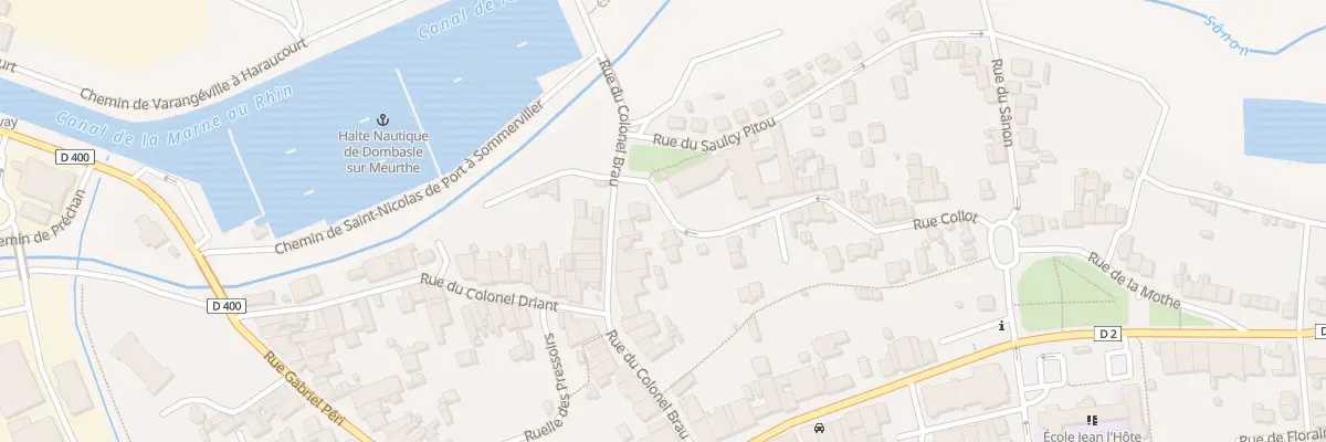 Plan du 25 Rue Collot à Dombasle-sur-Meurthe