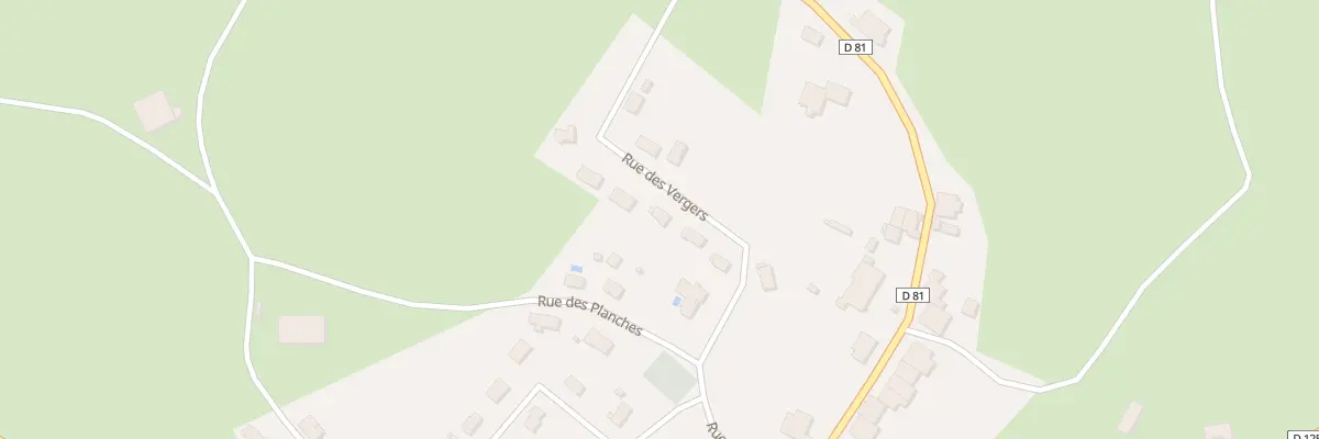 Plan du 15 Rue des Vergers à Autrey-lès-Cerre