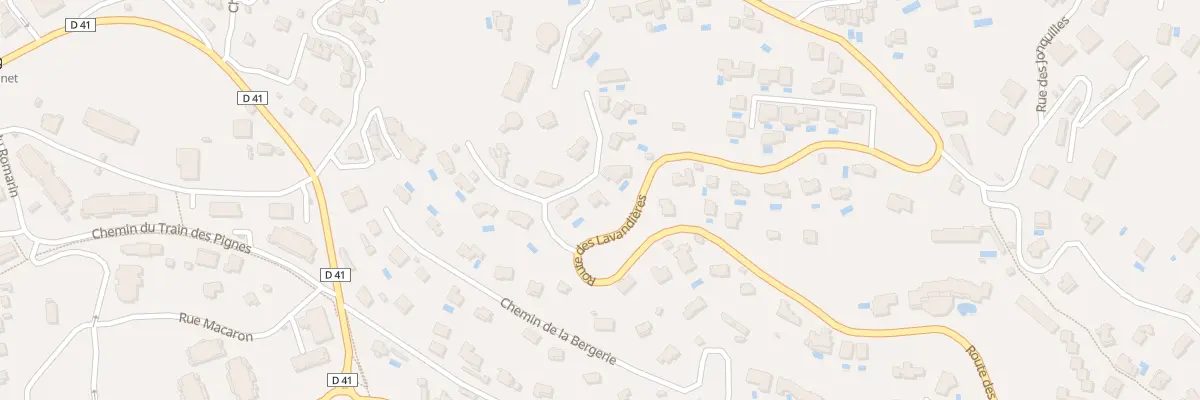 Plan du 45 Imp des Poivriers à Bormes-les-Mimosas