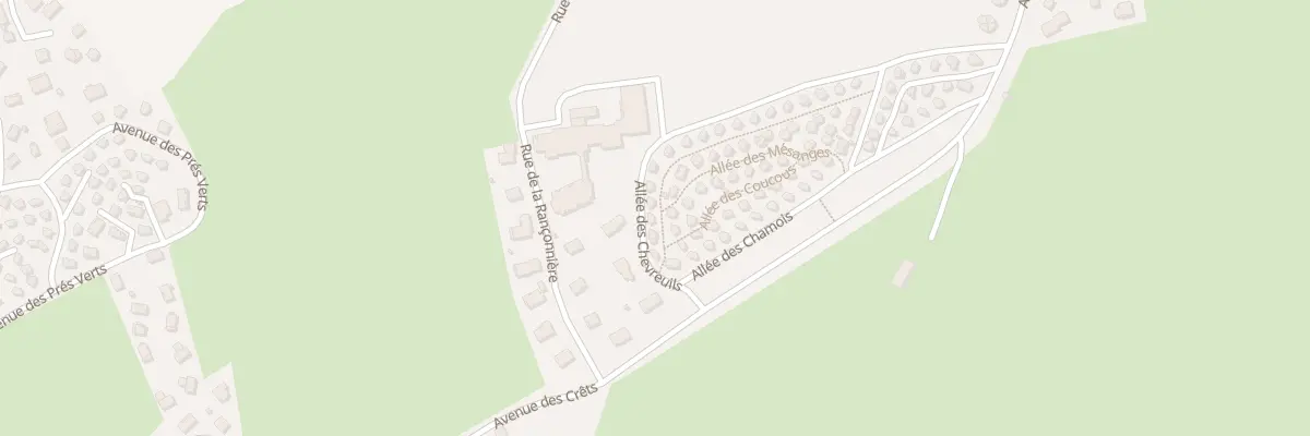 Plan du 41 All des Chevreuils à Métabief
