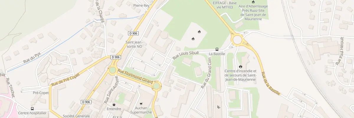 Plan du 30 Rue du Grand Coin à Saint-Jean-de-Maurienne