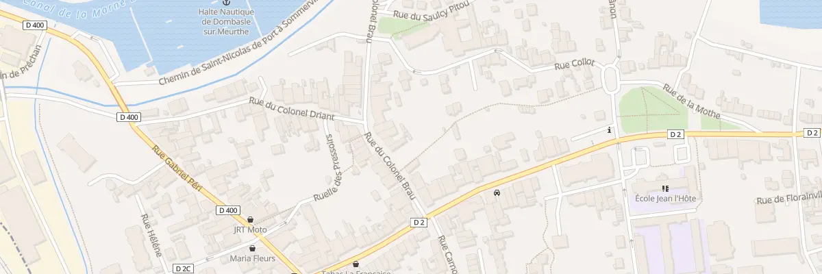 Plan du 15 Rue Colonel Brau à Dombasle-sur-Meurthe