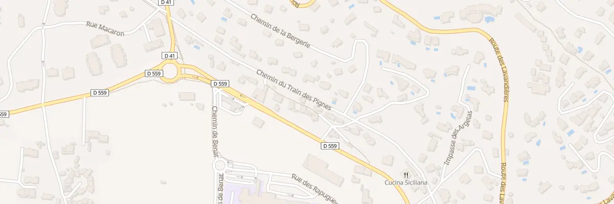Plan du 749 Che du Train des Pignes à Bormes-les-Mimosas