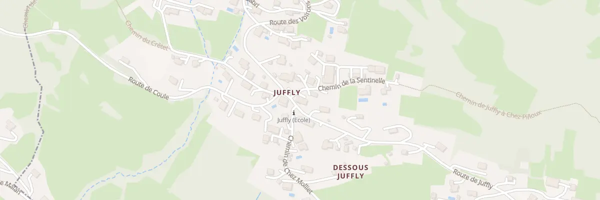Plan du 1494 Rte de Juffly à Fillinges