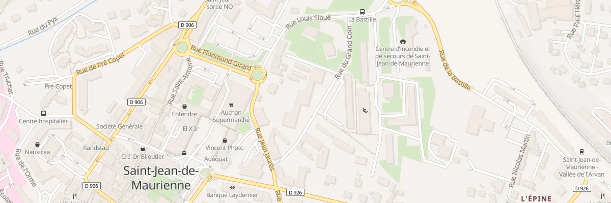 Plan du 94 Rue du Grand Coin à Saint-Jean-de-Maurienne