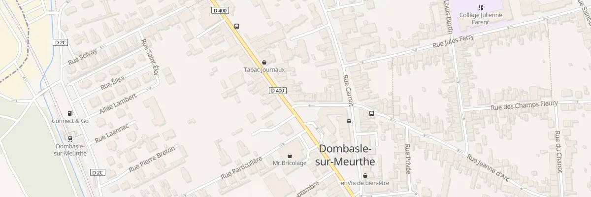 Plan du 1B Rue Jeanne d’Arc à Dombasle-sur-Meurthe