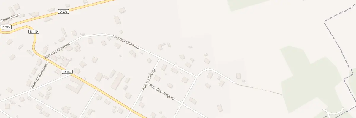 Plan du 11 Rue des Champs à Aillevillers-et-Lyaumont