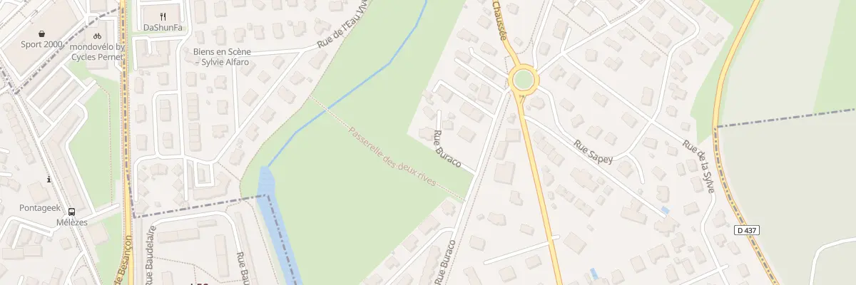 Plan du 5 Rue Buraco à Doubs