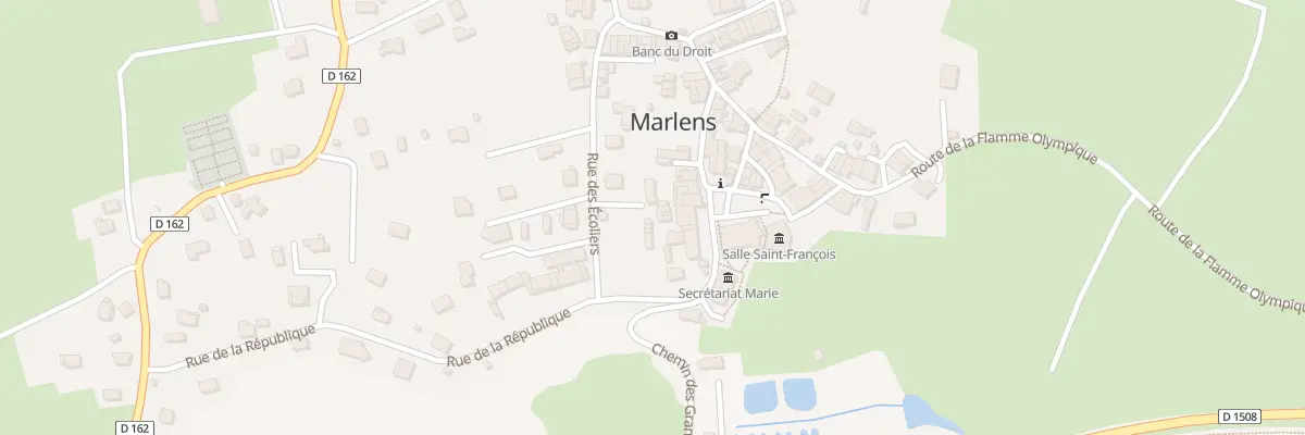 Plan du 29 Pl de l’Église (Marlens) à Val de Chaise