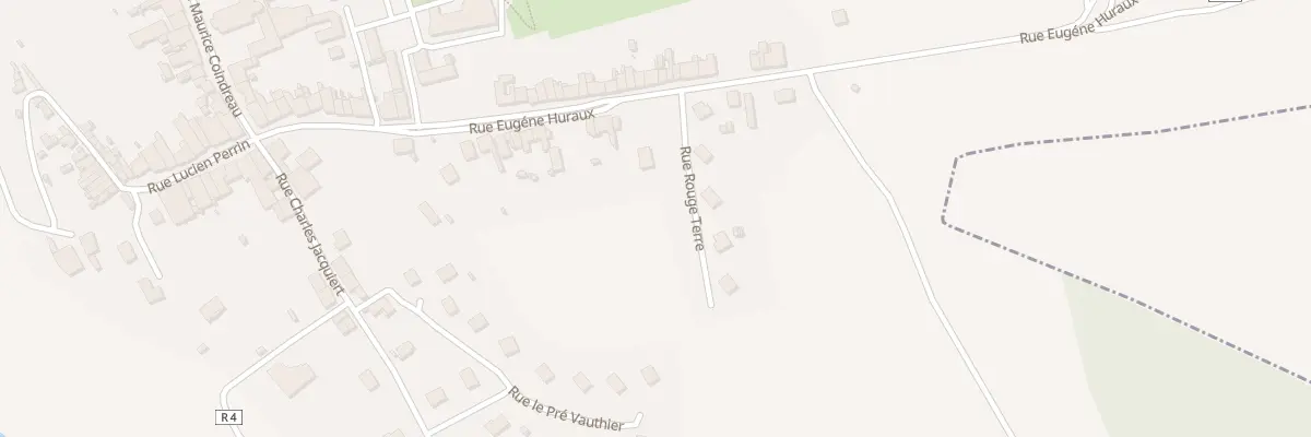Plan du 32 Rue Eugéne Huraux à Portieux