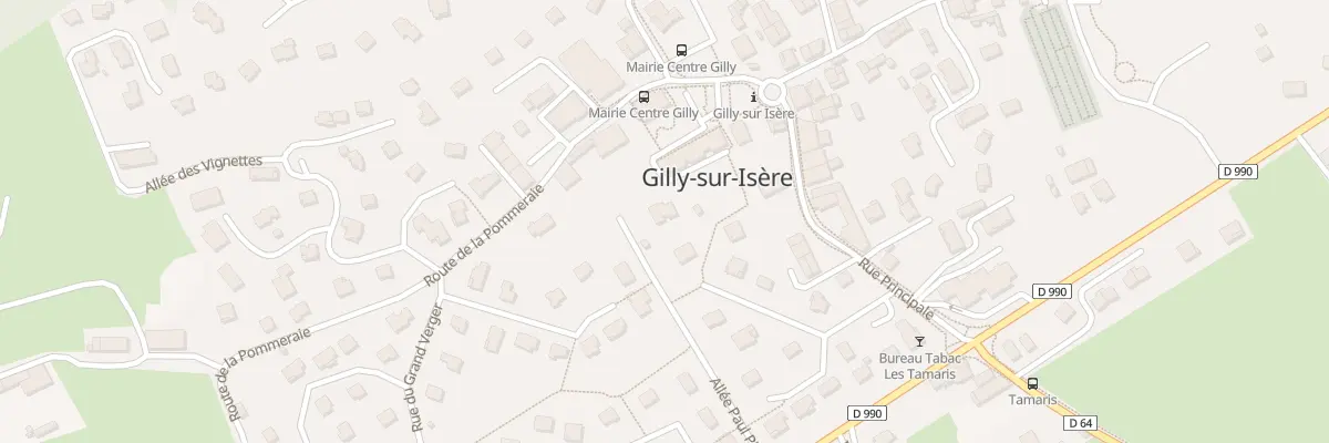 Plan du 200 All Pilotaz à Gilly-sur-Isère