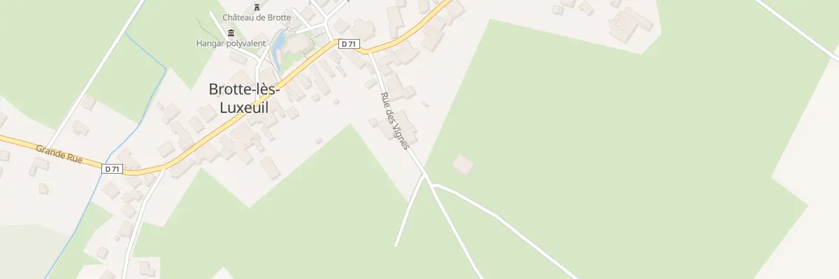 Plan du 18 Rue des Vignes à Brotte-lès-Luxeuil