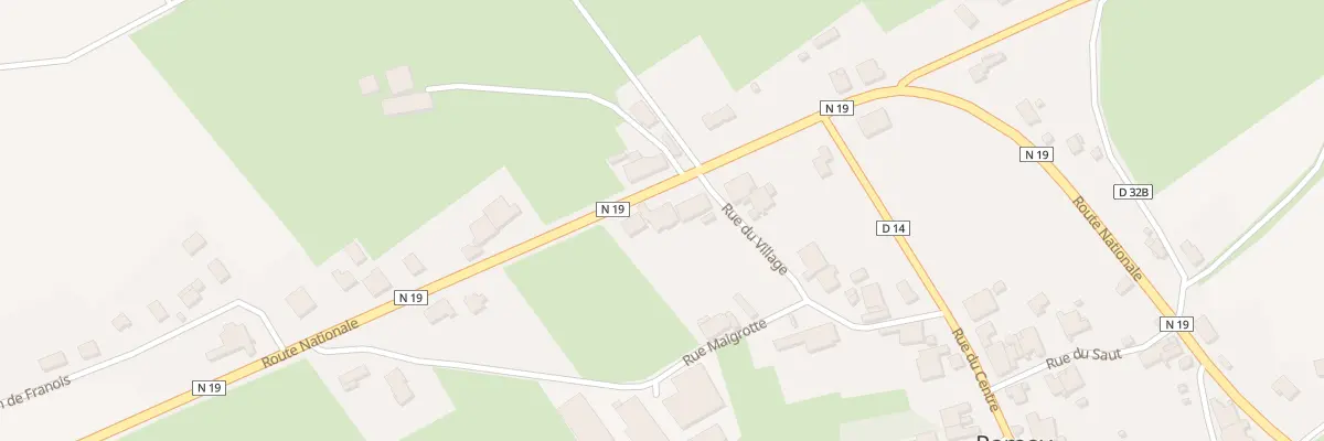 Plan du 8 Rte Nationale à Pomoy