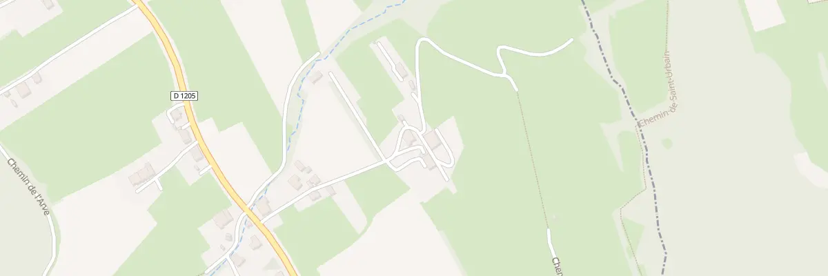 Plan des Vignes de Sales à Contamine-sur-Arve