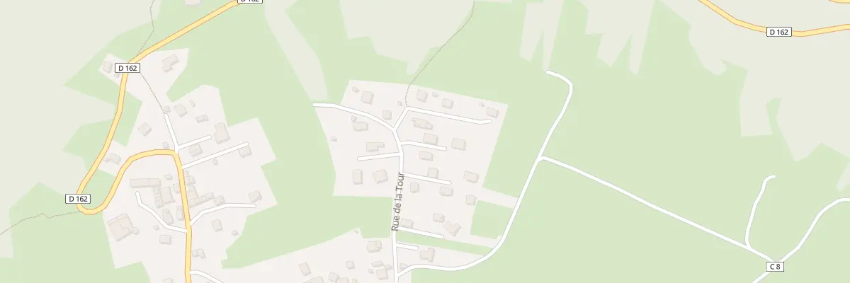 Plan du 292 Rue de la Tour à Val de Chaise