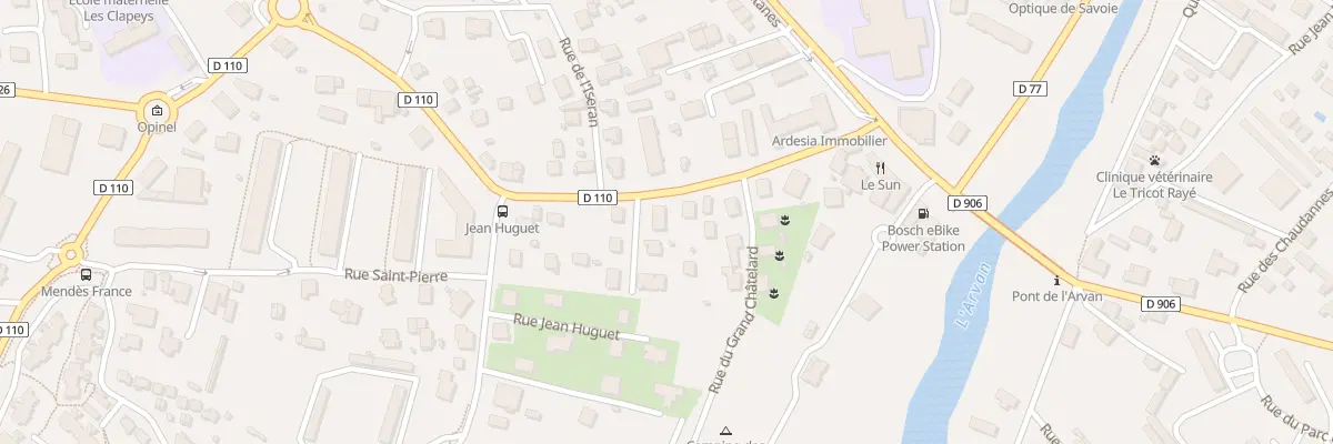 Plan du 336 Rue Capitaine Bulard à Saint-Jean-de-Maurienne