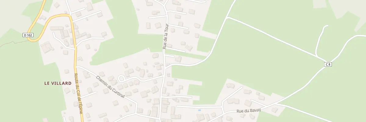 Plan du 172 Rue de la Tour à Val de Chaise