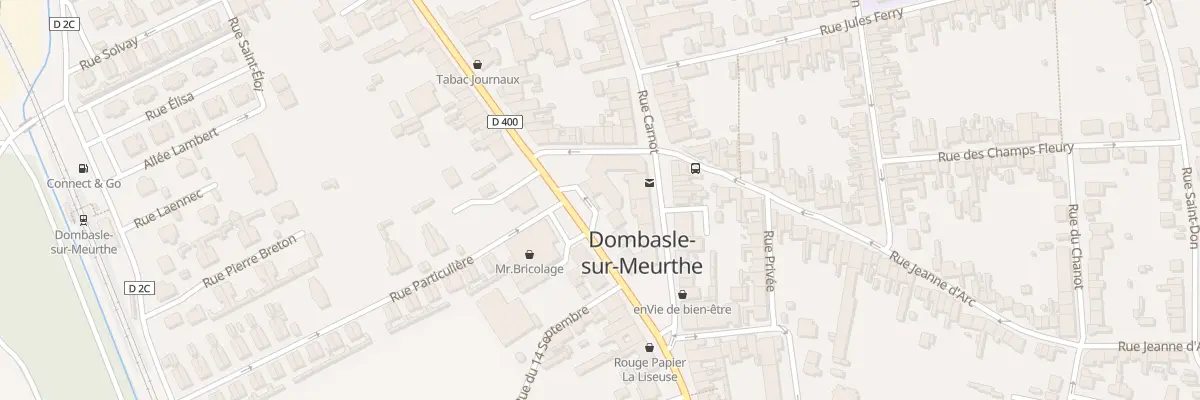 Plan du 4 Rue Jeanne d’Arc à Dombasle-sur-Meurthe