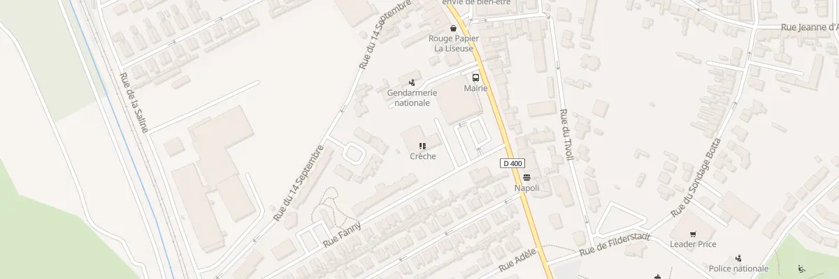 Plan du 2 Rue Fanny à Dombasle-sur-Meurthe